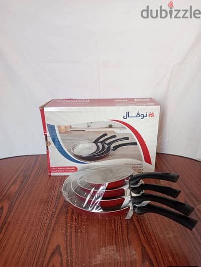 طقم طاسات جرانيت نوفال ٤ قطع