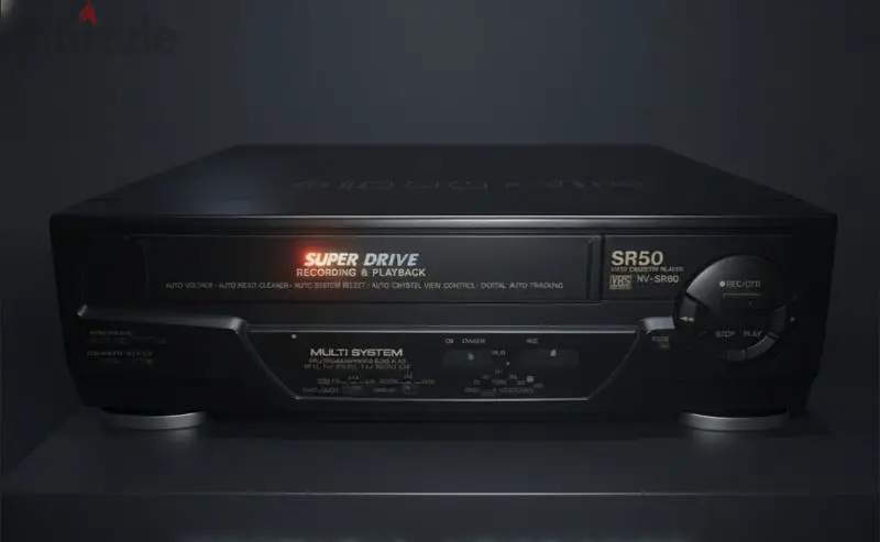 Panasonic Video Cassette Recorder Model NV-SR50.