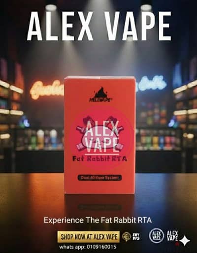 fat rabbit doul coil rtaفيب فات رابت جديد اصلي متوفر شحن محافظات كميات