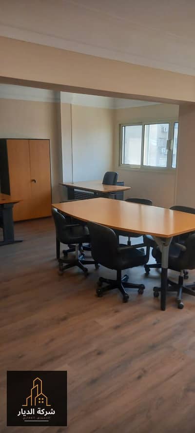 Furnished office for rent on the main Arab League Street overlooking Zamalek Club