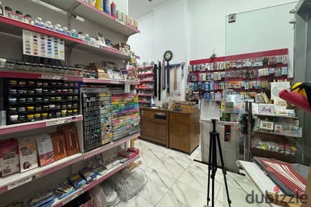 محل + صندرة للبيع 95 م سموحة (ش جامعة فاروس)