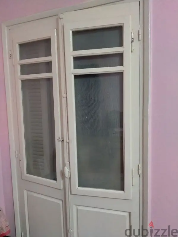 باب بلكونه خشبي