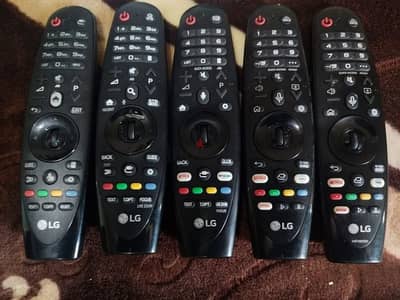 متوفر جميع رموت شاشات LG  ماجيك ماوس أوامر صوتية الاصلي