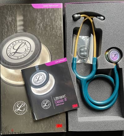 Littmann Classic III Stethoscope, Rainbow Caribbean