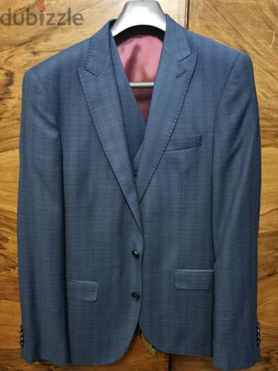 3 piece wool suit from vestia