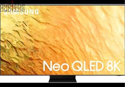 شاشة سامسونج 65 بوصة Neo QLED، دقة 8K، بريسيفر داخلي - 65QN800B