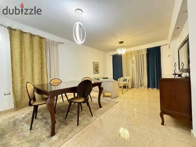 For rent furnished apartment in front of Mall of Arabia, prime location