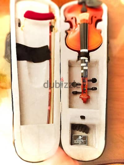 كمان حجم كامل 4/4 مع جميع الملحقات Full-Size 4/4 Violin + Accessories كمان حجم كامل 4/4 مع جميع الملحقات Full-Size 4/4 Violin + Accessories