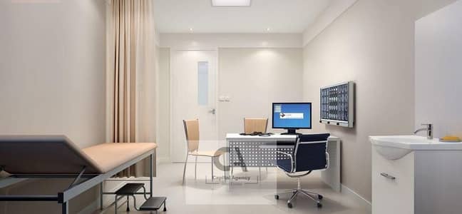 Clinic for rent, 250 sq m, fully finished, in the First District, Fifth Settlement.
