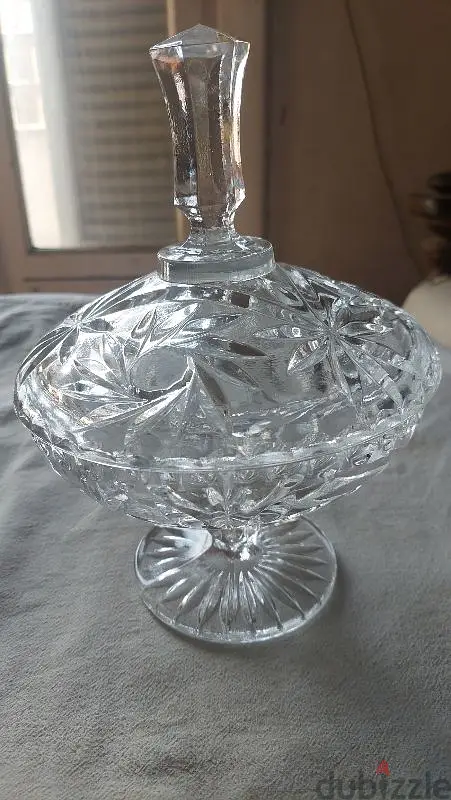 Elegant Crystal Bonbonniere – Brand New