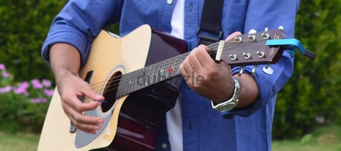 Electric acoustic guitar