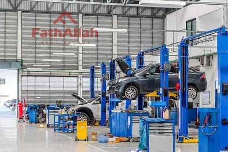 مركز خدمة وصيانة للايجار بالمنطقة الصناعية التجمع الالف مصنع