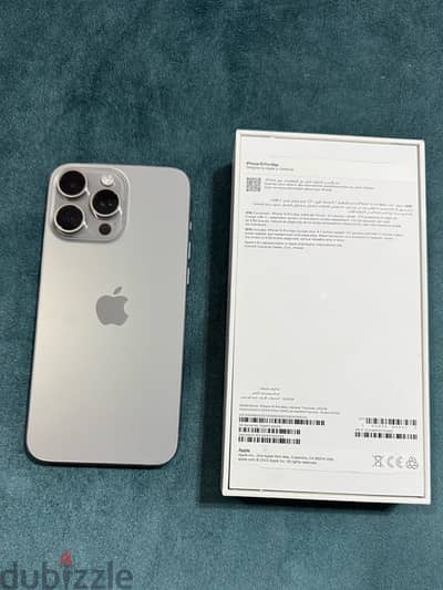 iphone 15 pro max 256gb no scratches