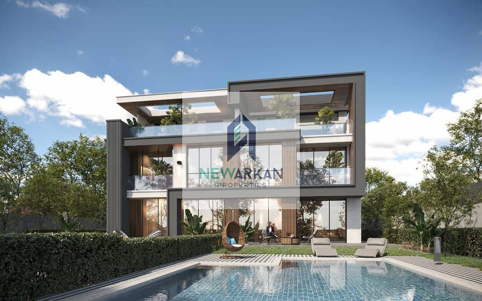 4 Bedrooms 332 sq.M Villa for sale 22,800,000 EGP in Menorca, Sheikh Zayed