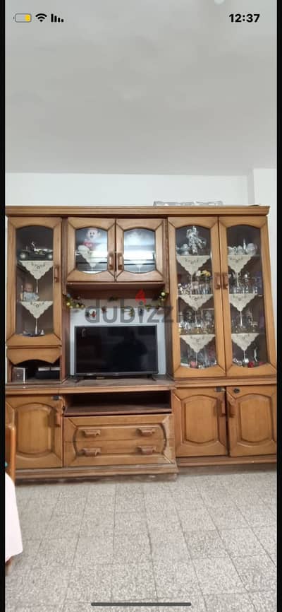 مكتبة + نيش + وحدات تخزين