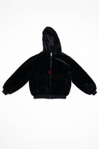 original faux fur bershka jacket