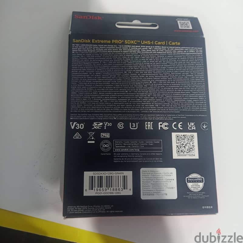 SanDisk extreme pro 128G 2