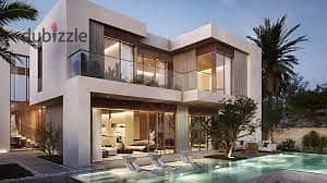 Twin House  for sale 402 M in Compound Solana WEST By ( ORA ) - Fully Finished - Sheikh zayed