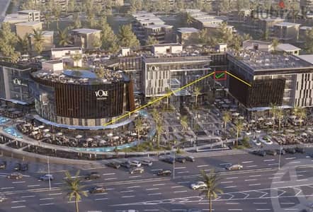مول فوك voke mall مكتب ادارى ٧٠ متر على محور الساداتVoke mall HPD
