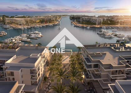 3-bedroom chalet + nanny master suite, with a direct view of the beach, in Marina Front, Marassi North Coast, Sidi Abdel Rahman