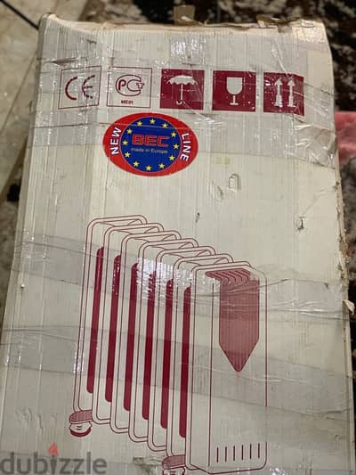 دفاية زيت كهربائية (Oil-Filled Electric Radiator) من ماركة BEC.