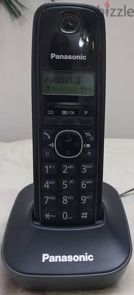للبيع تليفون باناسونيك لاسلكى panasonic wireless telephone بسعر=700جم