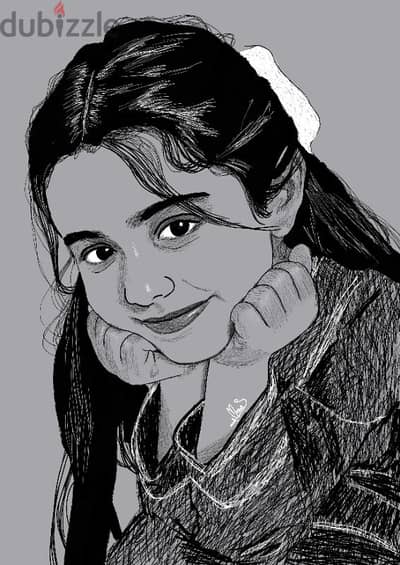 رسم بورترية ديجيتال