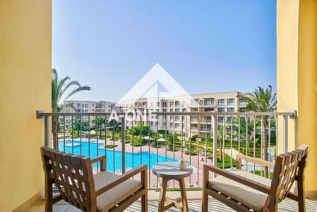 شاليه 2 غرفه في مارينا مراسي , open view, المساحه 130 متر , marina , marassi , الساحل الشمالي سيدي عبد الرحمن