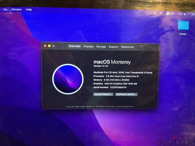 Macbook pro 2016