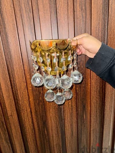 عدد ٦ ابليك كريستال عصفور gold plated