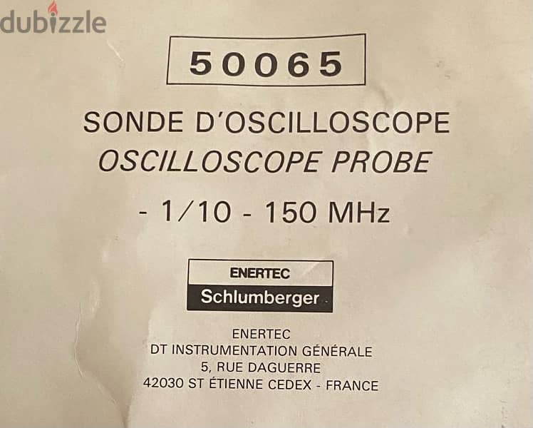 Oscilloscope probes 1