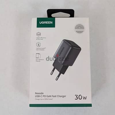 UGREEN CD319 Nexode 30W USB-C PD GaN iPhone Fast Charger شاحن ٣٠ وات