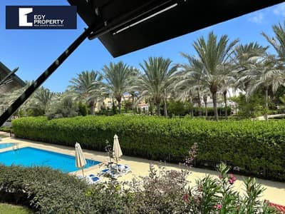 Chalet For Sale in Marassi North Coast Fully Finished Direct To The Pool 4BR Lowest Price in The Market