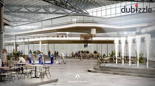 A shop for sale in the largest commercial and entertainment landmark at the gateway of the New Administrative Capital, offering the highest immediate