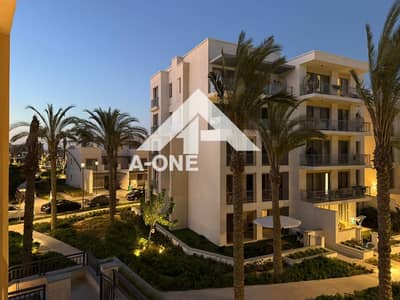 شاليه للبيع 2 غرفه في فايا فيو بوول و عليه جزء قسط المساحه 101متر faya marassi الساحل الشمالي سيدي عبد الرحمن