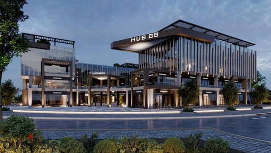 مكتب للبيع في HUB 88 Mall في حدائق أكتوبر شارع دجلة جاردنز مباشرة بجوار كمبوند دجلة جاردنز الحي الايطالي بسعر لقطه وخصومات وانظمه سداد October Gardens