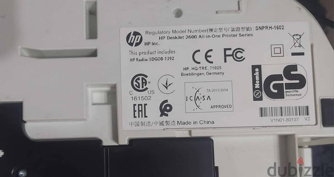 hp deskjet 2600 printer 3