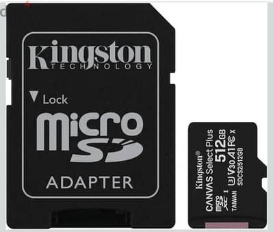 كارت ميموري كينج ستون 512 جيجا 512 kingston memory