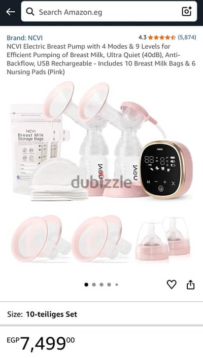 NCVI Breast Pump