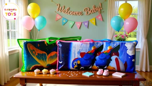 سجادة لعب بيبي آمنة ومبطنة   Kotomoto Baby Play Mat