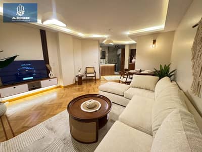 شقة أول سكن للايجار المفروش في مدينة الرحاب – أرضي بجاردن -القاهره الجديده