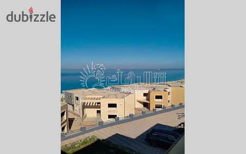 شاليه للبيع بالتقسيط رؤية كاملة للبحر مفروش ومكيّف بالكامل في منتجع السخنه هيلز السخنة - Sokhna Hills Ain Sokhna