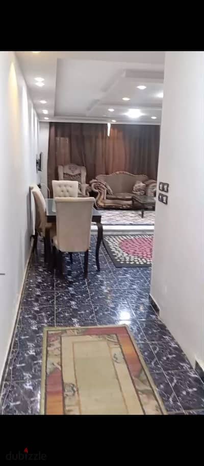 Furnished apartment 3 rooms near City Stars for daily rent for families