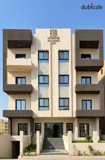 From the owner directly: Apartment 240 sqm, 2-year installment plan, in front of HASSAN ALAAM CO, open view from two directions overlooking A GARDEN M