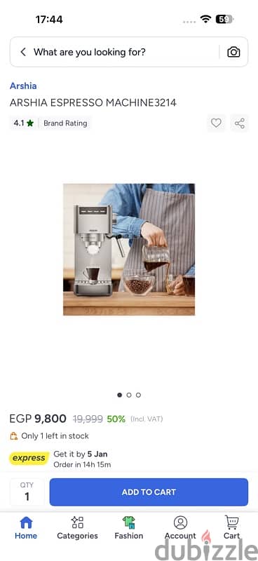 Arshia German Espresso Machine 3