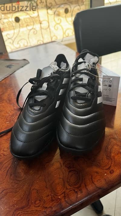 Addidas Balck Football Shoes- GOLETTO VIII TF