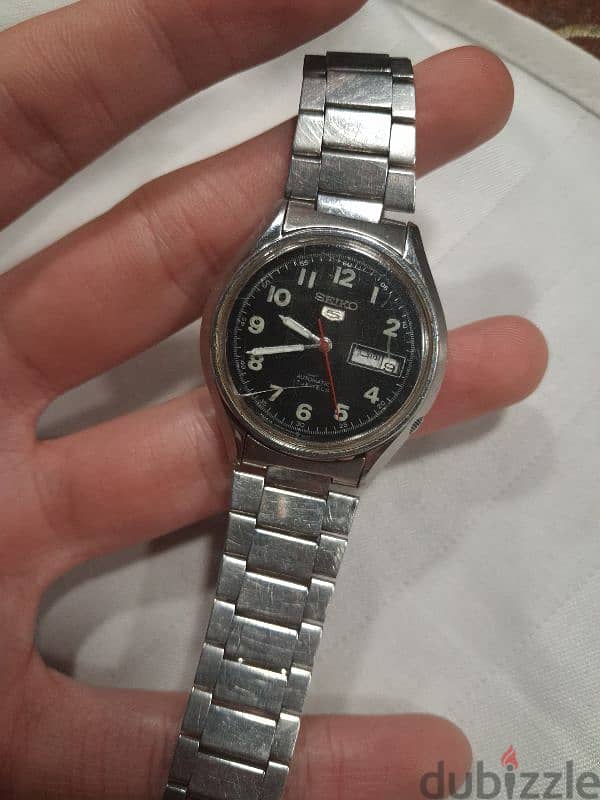 original SEIKO 5 17 jewels WATCH full automatic 7