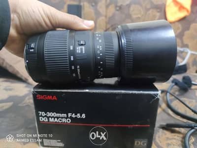 Sigma for canon lens 70 300