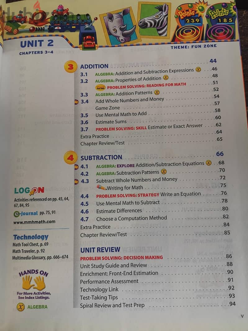 Math -Macmillan - for grade 4 2