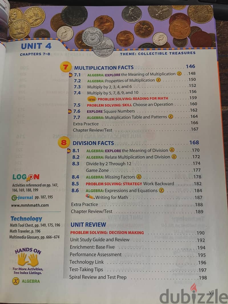Math -Macmillan - for grade 4 3
